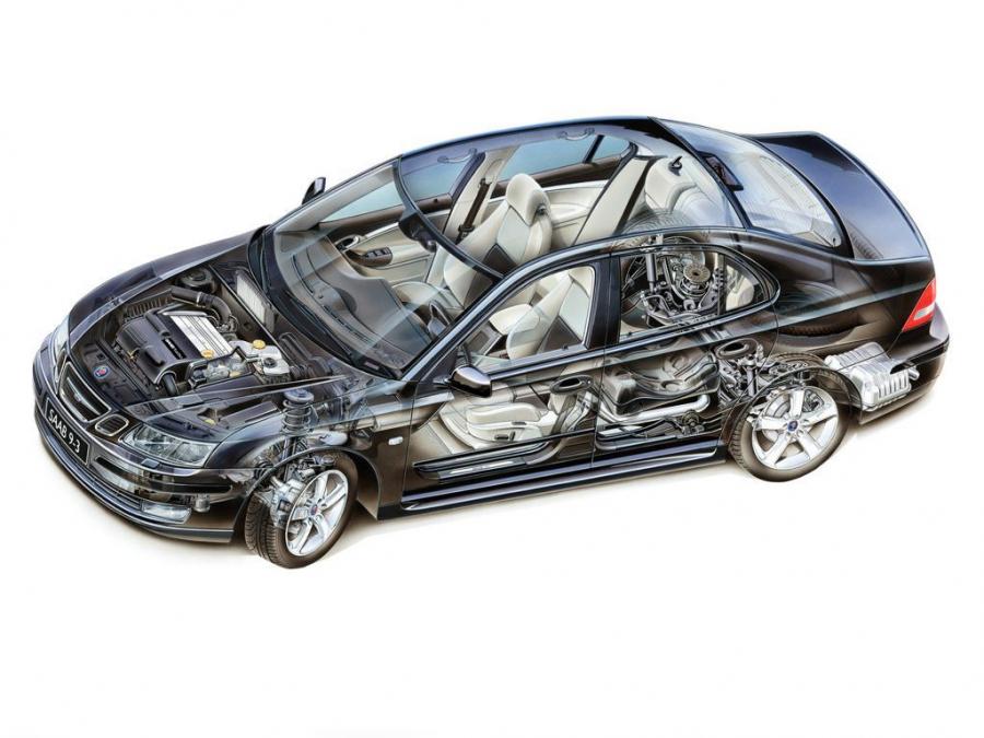  Saab 9-3 Aero Sport Sedan 2002 года  (фото 14 из 16)